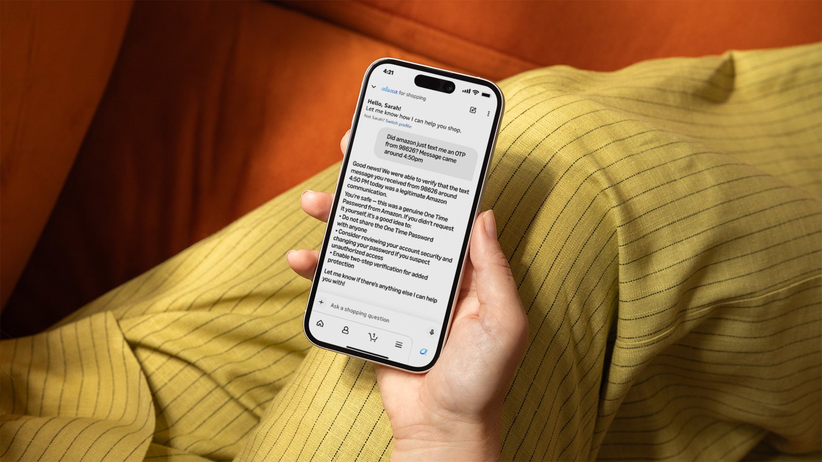 Amazon Rufus screenshot 3