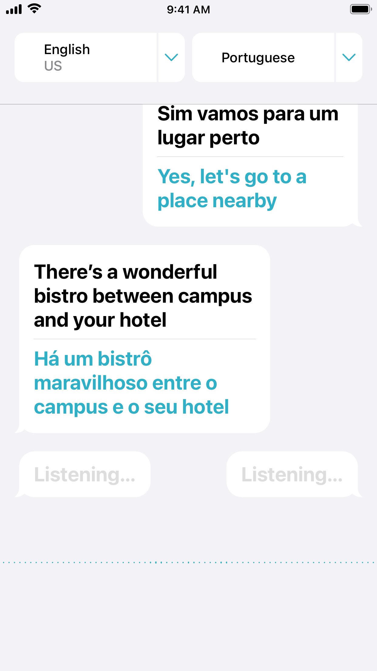 Apple Translate screenshot 4