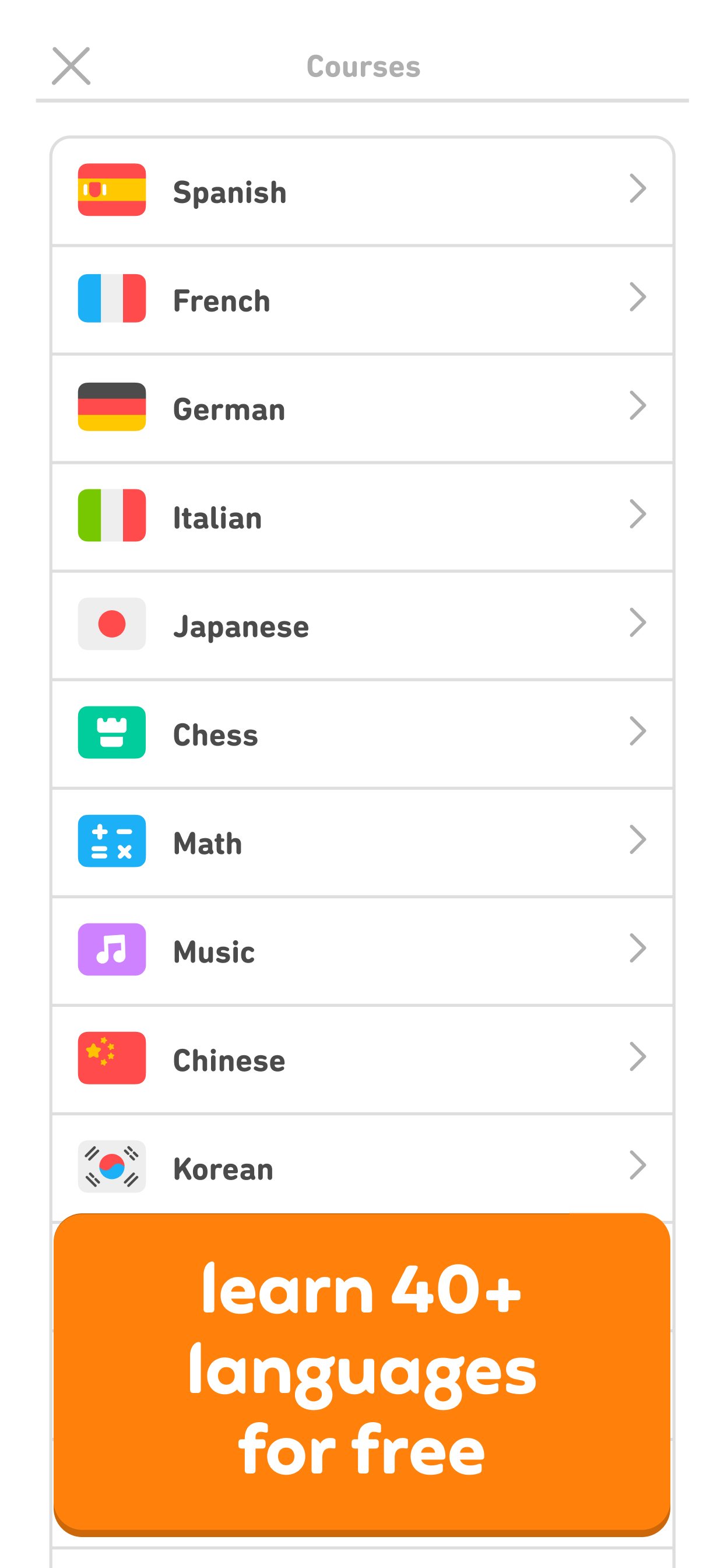 Duolingo screenshot 1