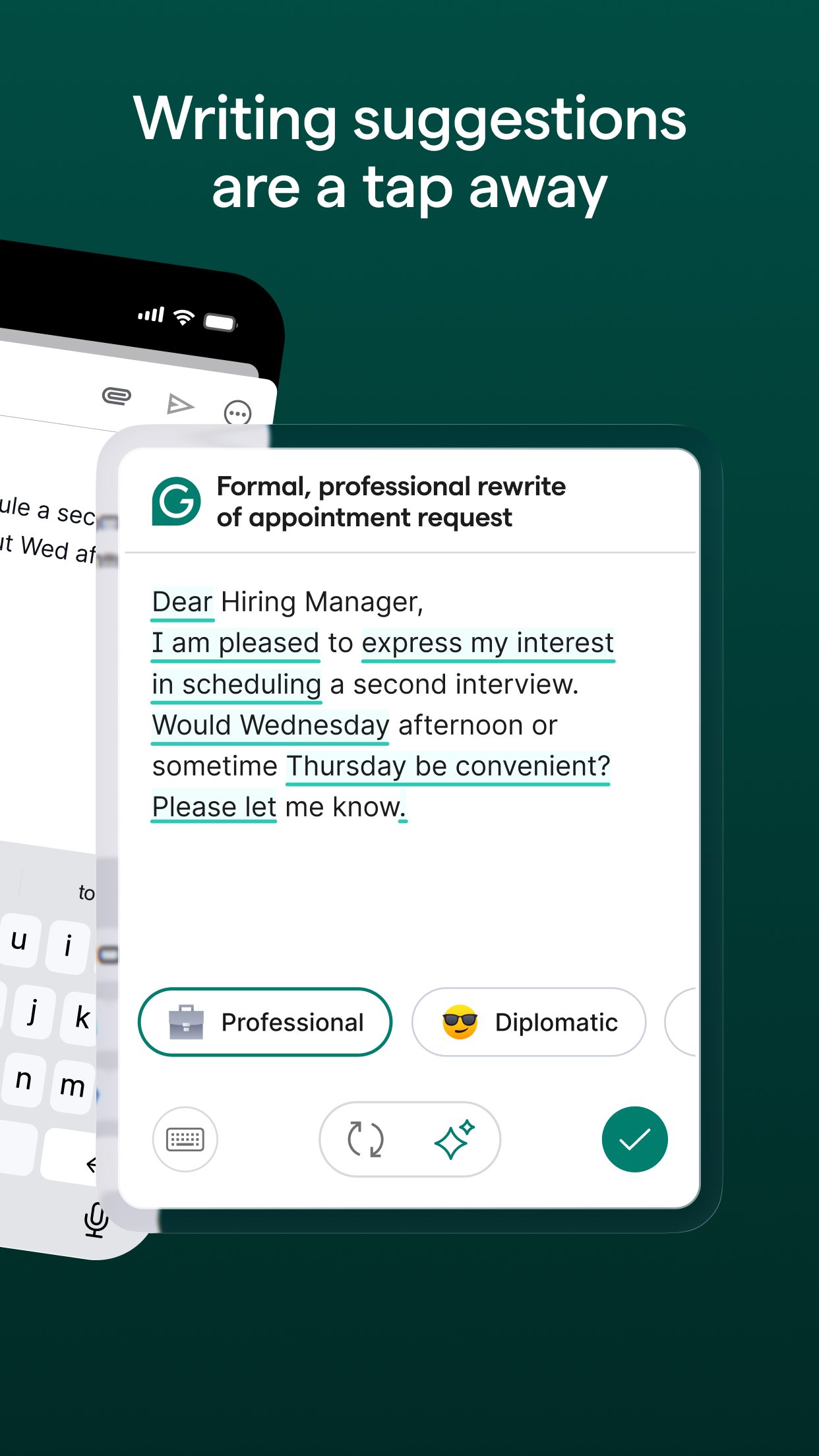 Grammarly screenshot 2