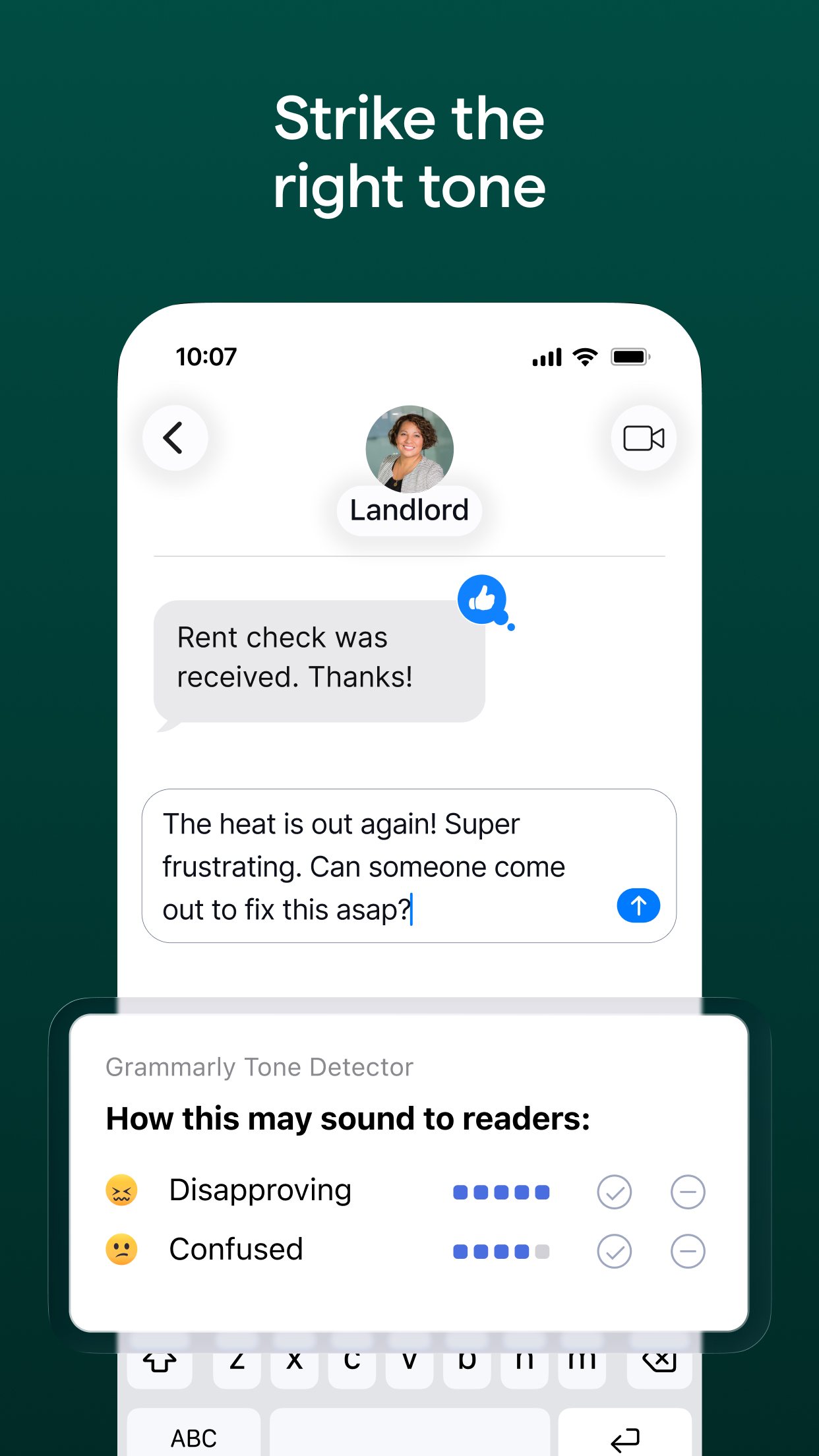 Grammarly screenshot 4