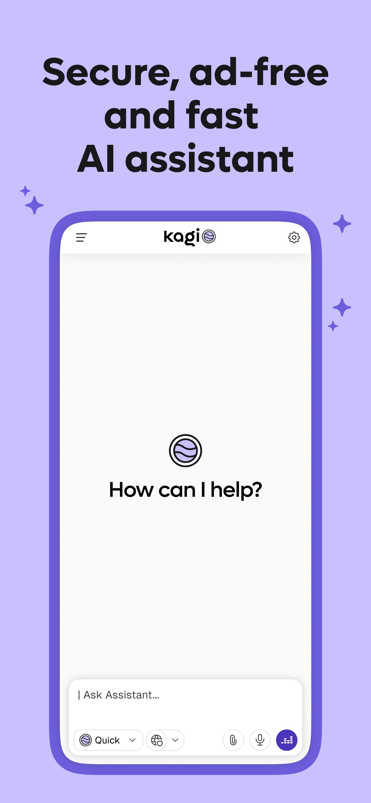 Kagi screenshot 1