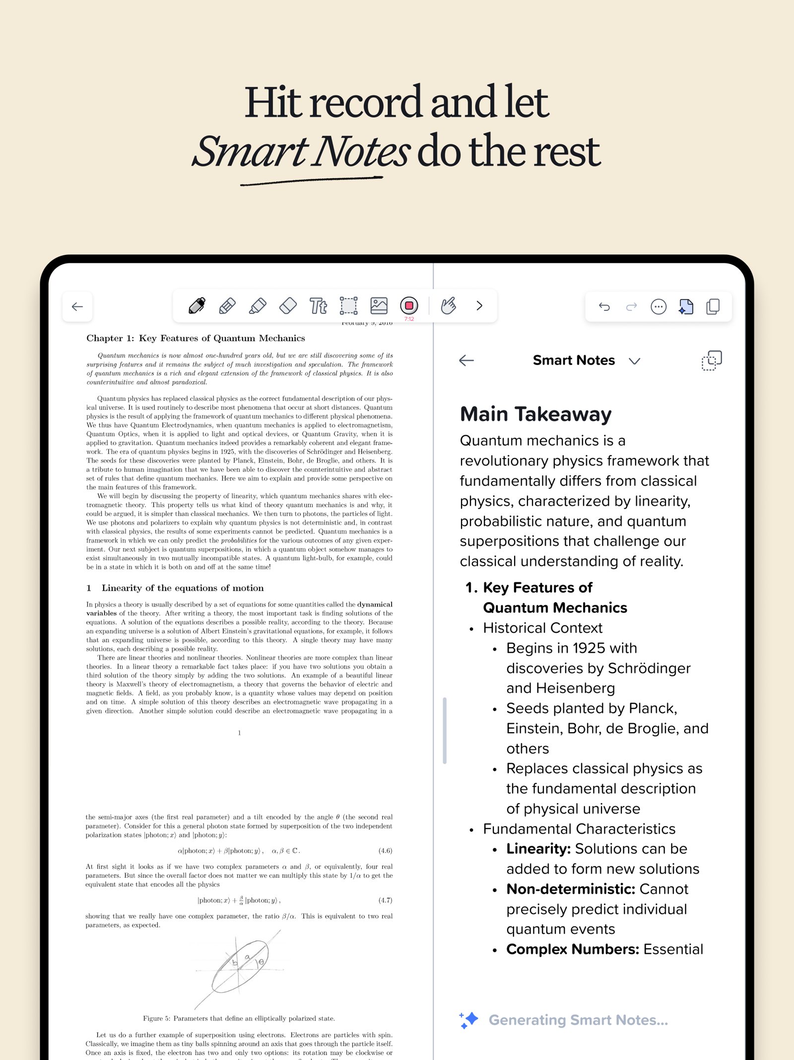 Notability screenshot 3