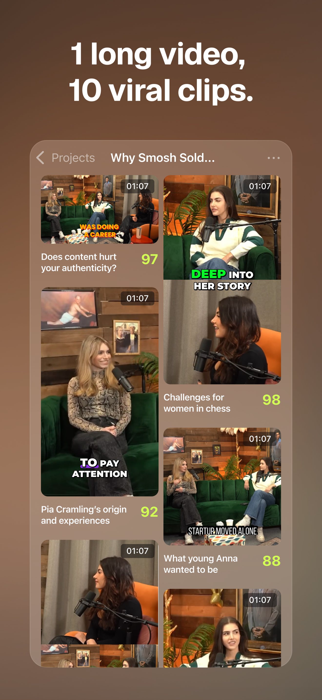 OpusClip screenshot 2