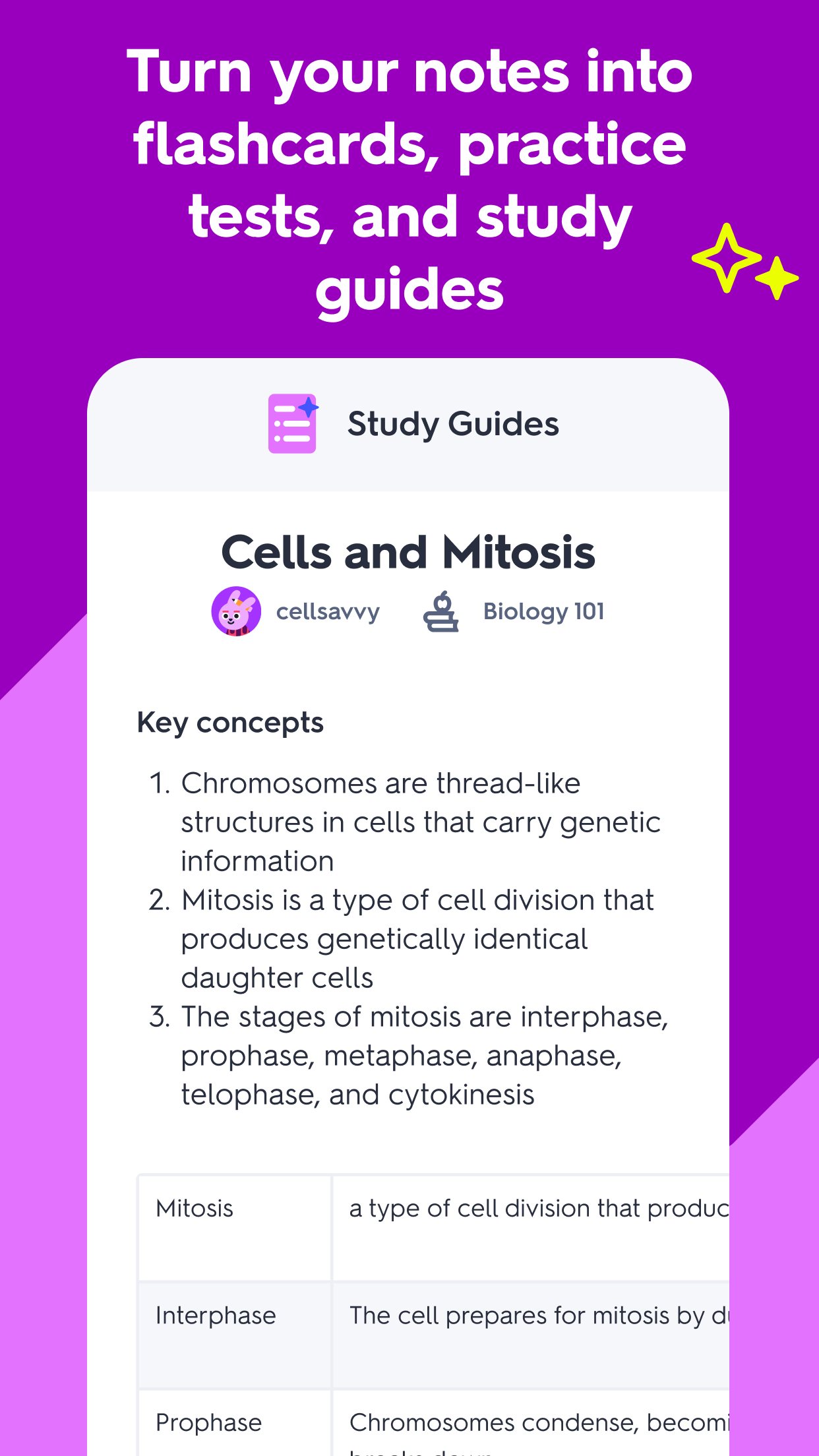 Quizlet screenshot 2